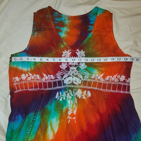The most amazing tie dye dress! Size Large - Picture 7 of 9